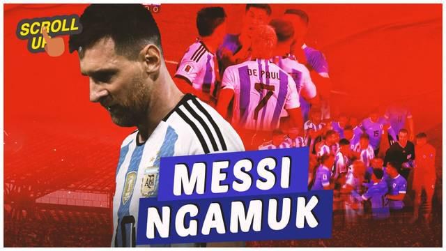Berita video, scroll up kali ini membahas Lionel Messi yang mencekik pemain Uruguay saat kericuhan yang terjadi di pertandingan Kualifikasi Piala Dunia 2026.