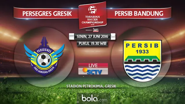 Persegres Gresik United vs Persib Bandung