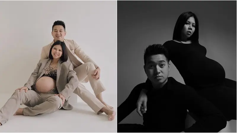 6 Potret Maternity Shoot Greysia Polii dan Felix Djimin, Usung Dua Konsep Berbeda