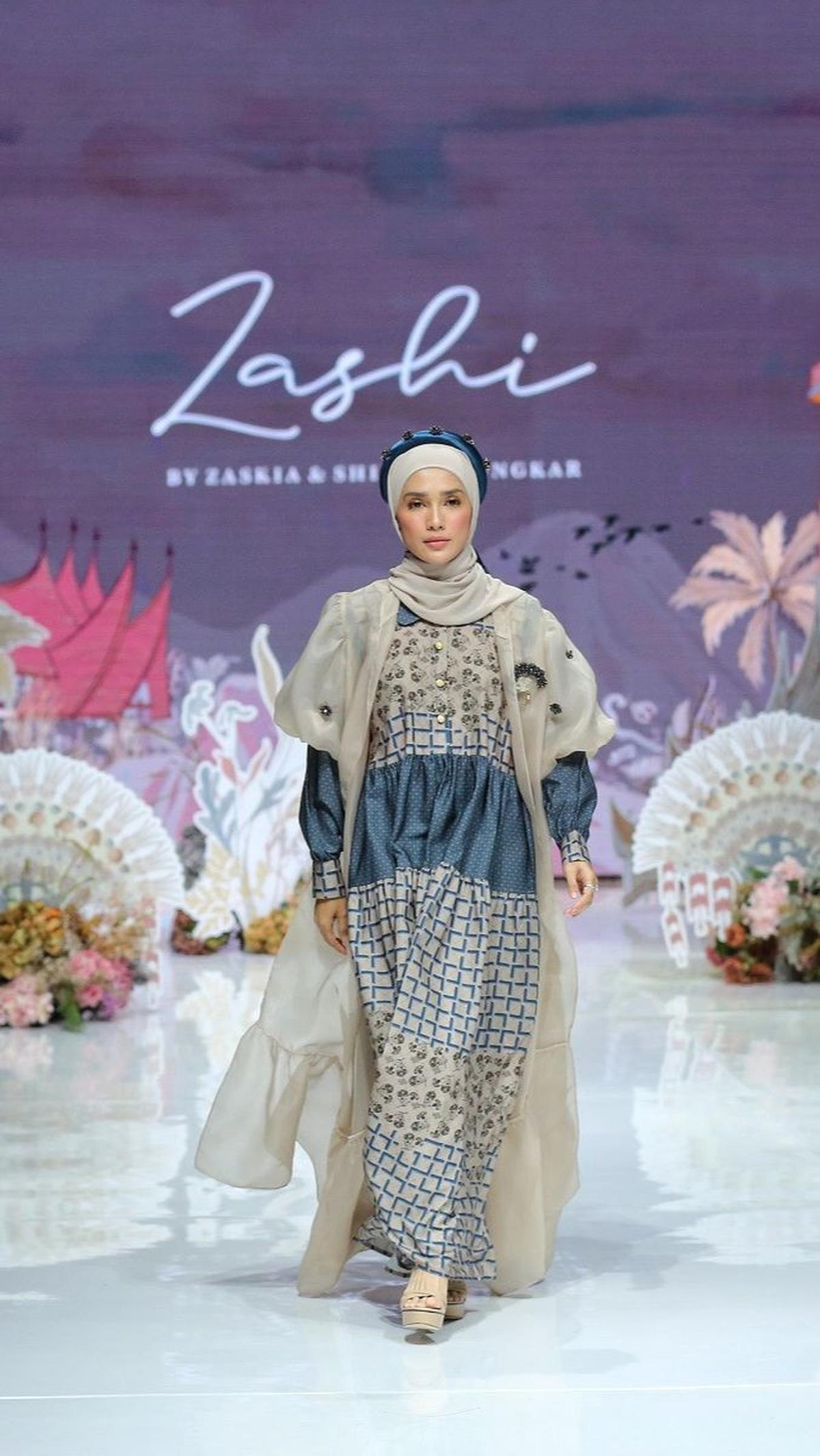Pilihlah Gamis Katun Jepang Bermotif untuk Penampilan yang Modis<br>