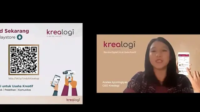 Aplikasi krealogi dari Du Anyam