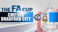 Chelsea vs Bradford City (Liputan6.com/Sangaji)
