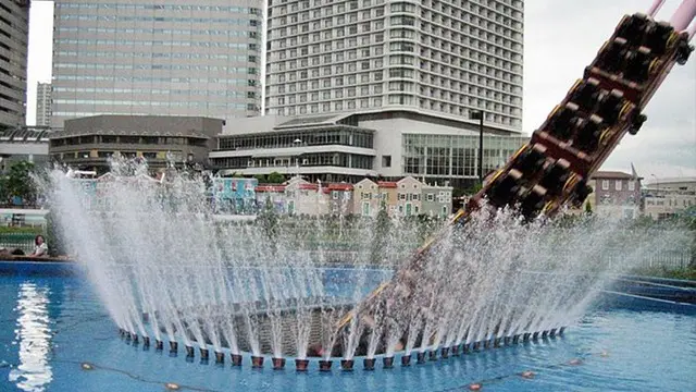 Nikmati Sensasi Meluncur Dengan Roller Coaster ke Dalam Pusaran Air