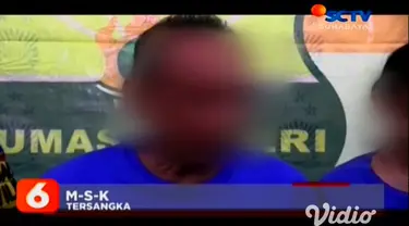 Seorang Bapak diringkus aparat Kepolisian Polsek Bubutan Surabaya, karena melakukan aborsi bayi yang berada di kandungan anaknya.