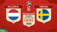 Kualifikasi Piala Dunia 2018 Belanda Vs Swedia (Bola.com/Adreanus Titus)