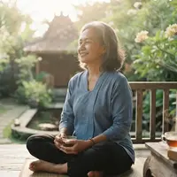 Kebiasaan Orang yang Memiliki Aura Positif (AI Generated)