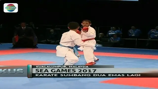 Rabu (23/8), kontingen Indonesia dari cabang olahraga karate persembahkan 2 medali emas.