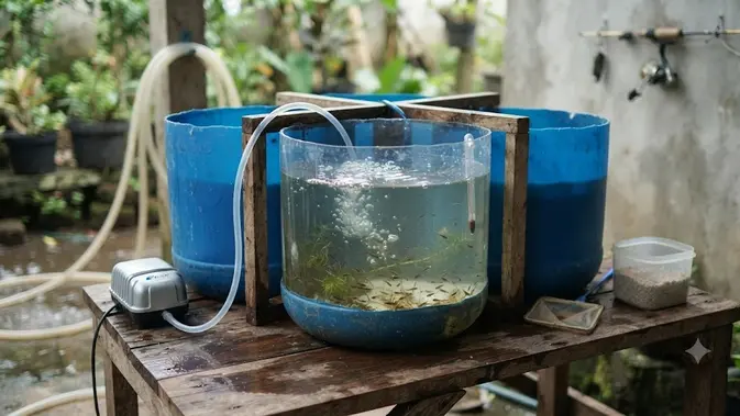 Cara Membuat Tempat Penetasan Benih Lele dari Galon Bekas, Hemat Biaya Hasil Maksimal