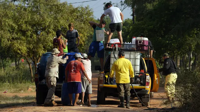 Cuaca Kering Picu Kebakaran Lahan di Paraguay