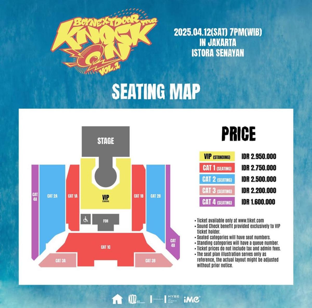 Bersiap untuk BOYNEXTDOOR! Konser Perdana di Jakarta, Harga Tiket Rp 1,6 Juta