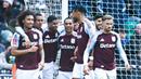 Sementara Aston Villa juga lolos ke semifinal dengan hasil yang meyakinkan. Mereka mengalahkan Preston North End dengan skor 0-3. (AFP/Paul Ellis)