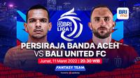 Saksikan Keseruan Live Streaming BRI Liga 1 Malam Ini : Bali United FC Vs Persiraja Banda Aceh di Vidio