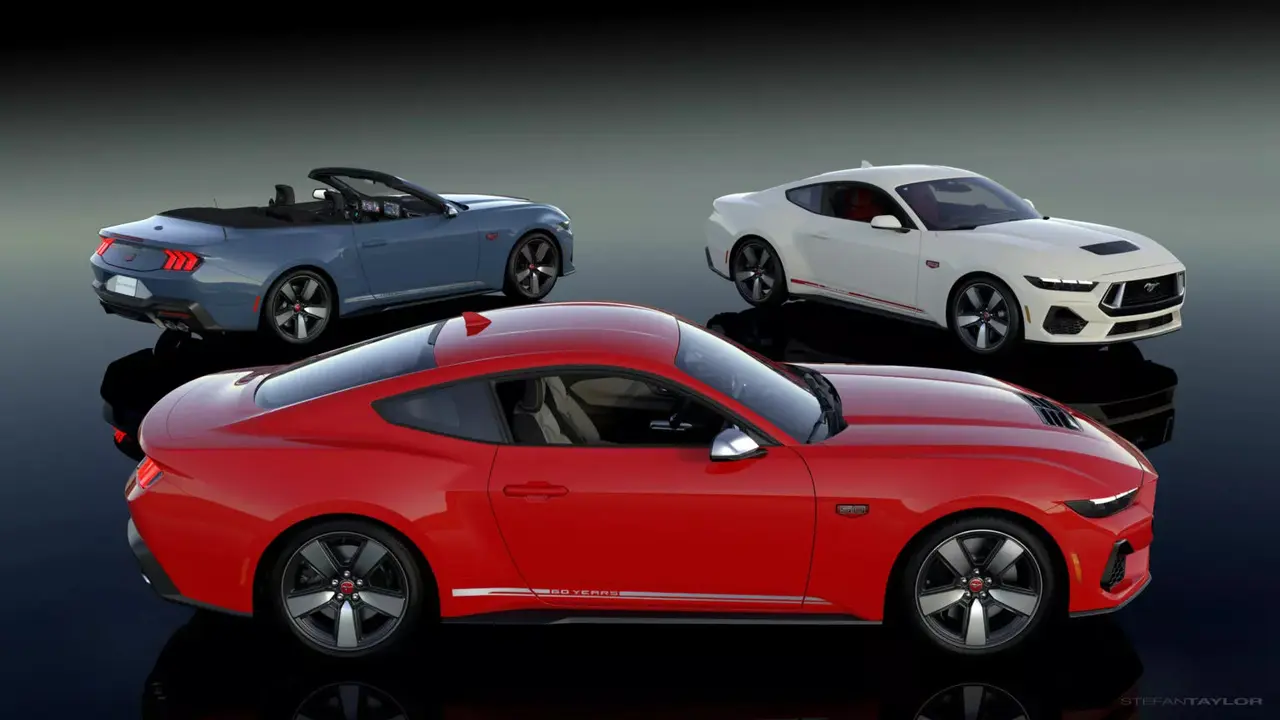 Ford Mustang Edisi Spesial Ulang Tahun ke-60