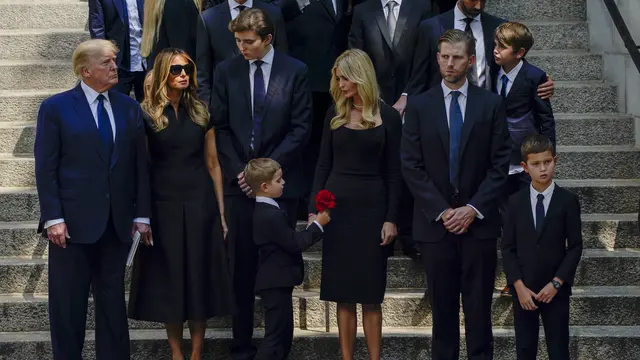 Prosesi Pemakaman Ivana Trump