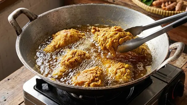 Resep Curcuma Fried Chicken