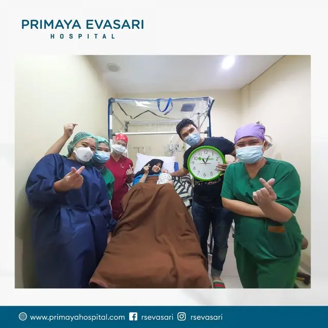 6 Momen Istri Aldi Taher Melahirkan Anak Pertama, Dikaruniai Bayi Perempuan