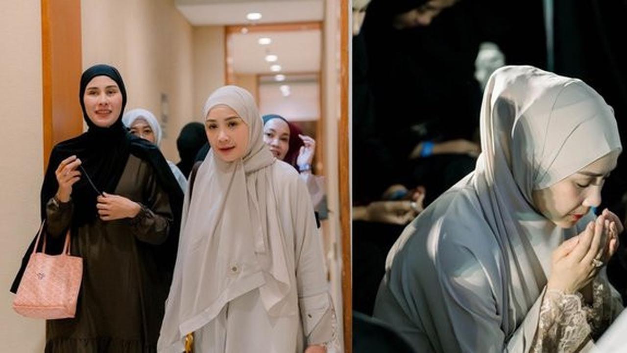 Potret Menawan Nagita Slavina Ikut Kajian Ustaz Hanna Attaki, Bikin Adem