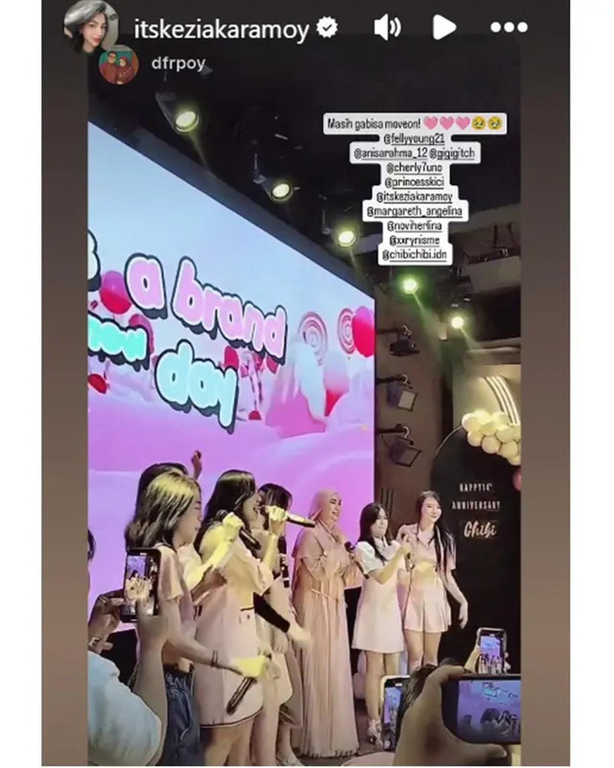 6 Potret Meet and Greet Chibi Chibi, Reuni Lengkap Bareng Anisa Rahma Setelah 14 Tahun
