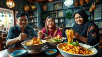 resep mie aceh ©Ilustrasi dibuat AI
