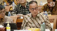 Menteri Perindustrian Agus Gumiwang Kartasasmita mengatakan Kemenperin mendapatkan alokasi anggaran Rp 2,91 triliun di tahun 2023. (Liputan6.com/Faizal Fanani)