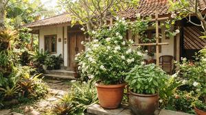 11 Kombinasi Tanaman Hias dan Tanaman Pangan untuk Halaman Rumah yang Cantik dan Produktif