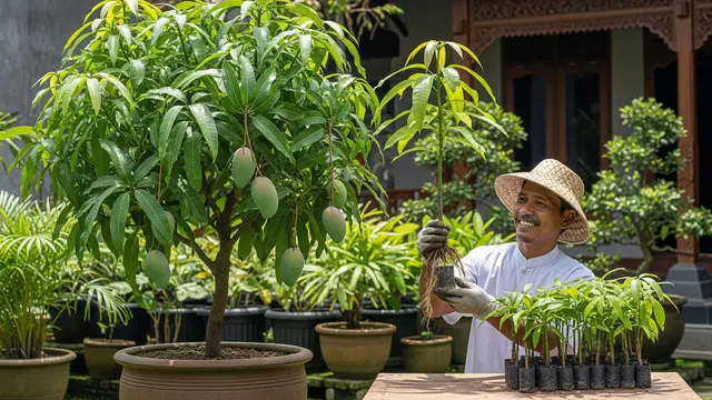 Cara Menanam Mangga dengan Tabulampot