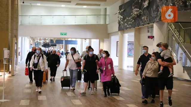Suasana Bandara Internasional I Gusti Ngurah Rai Bali