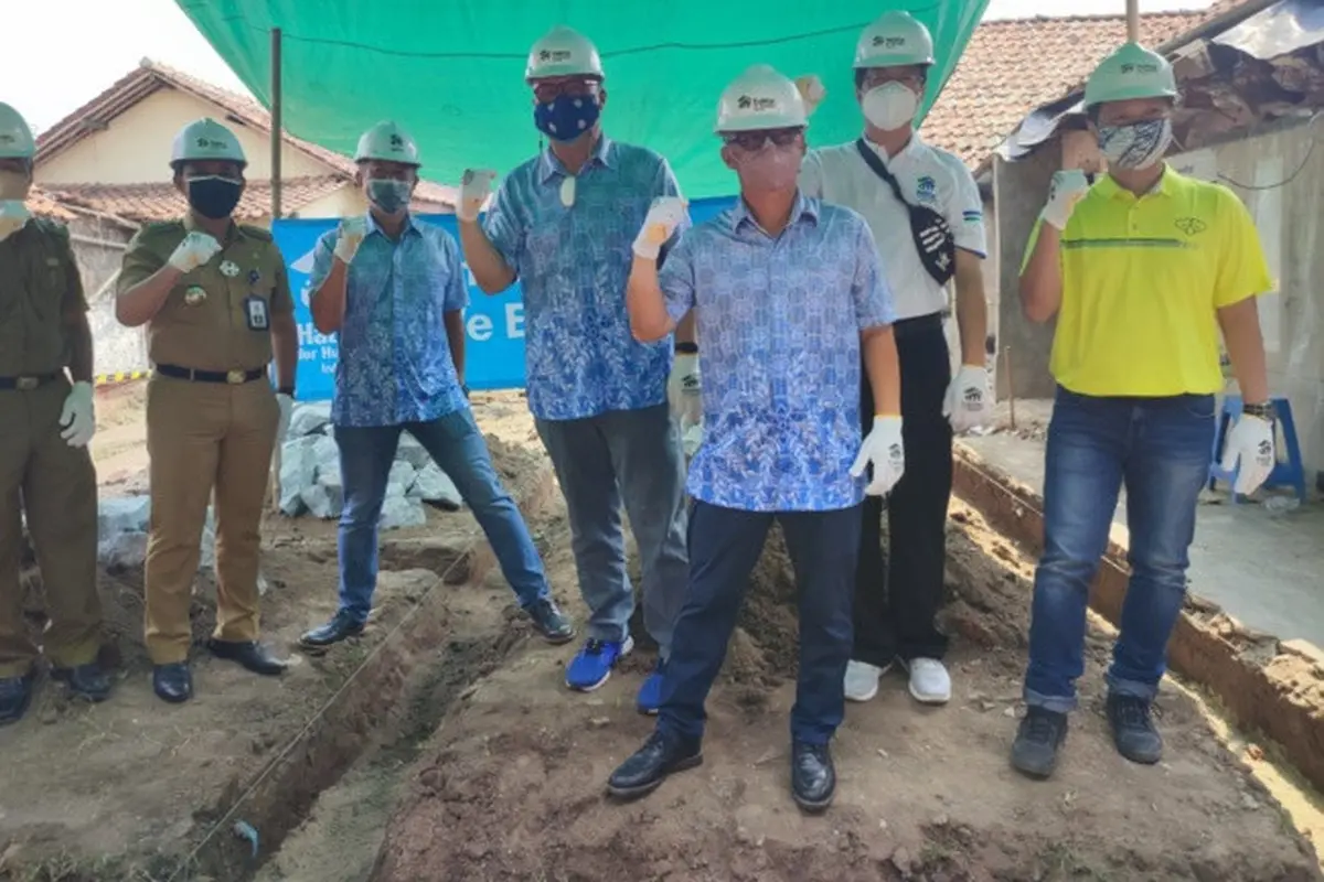 PT Lautan Luas Tbk adopsi kampung di Mauk dalam rangka perayaan 70 tahun (Dok: PT Lautan Luas Tbk/LTLS)