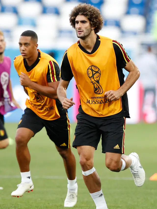 Hadapi Inggris, Para Pemain Belgia Semangat Berlatih