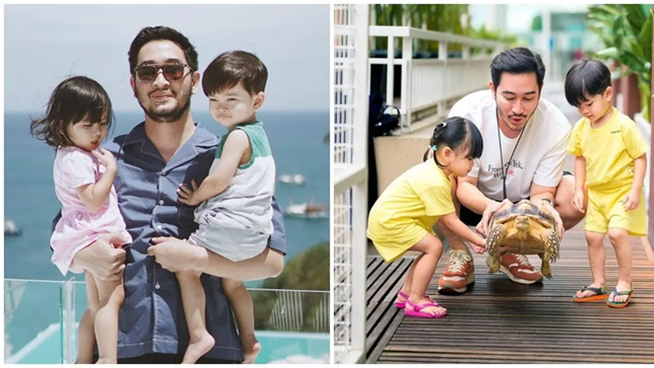 6 Potret Jeje Govinda Momong Anak, Ungkap Bakal Bawa Buah Hati Jika Istri Selingkuh
