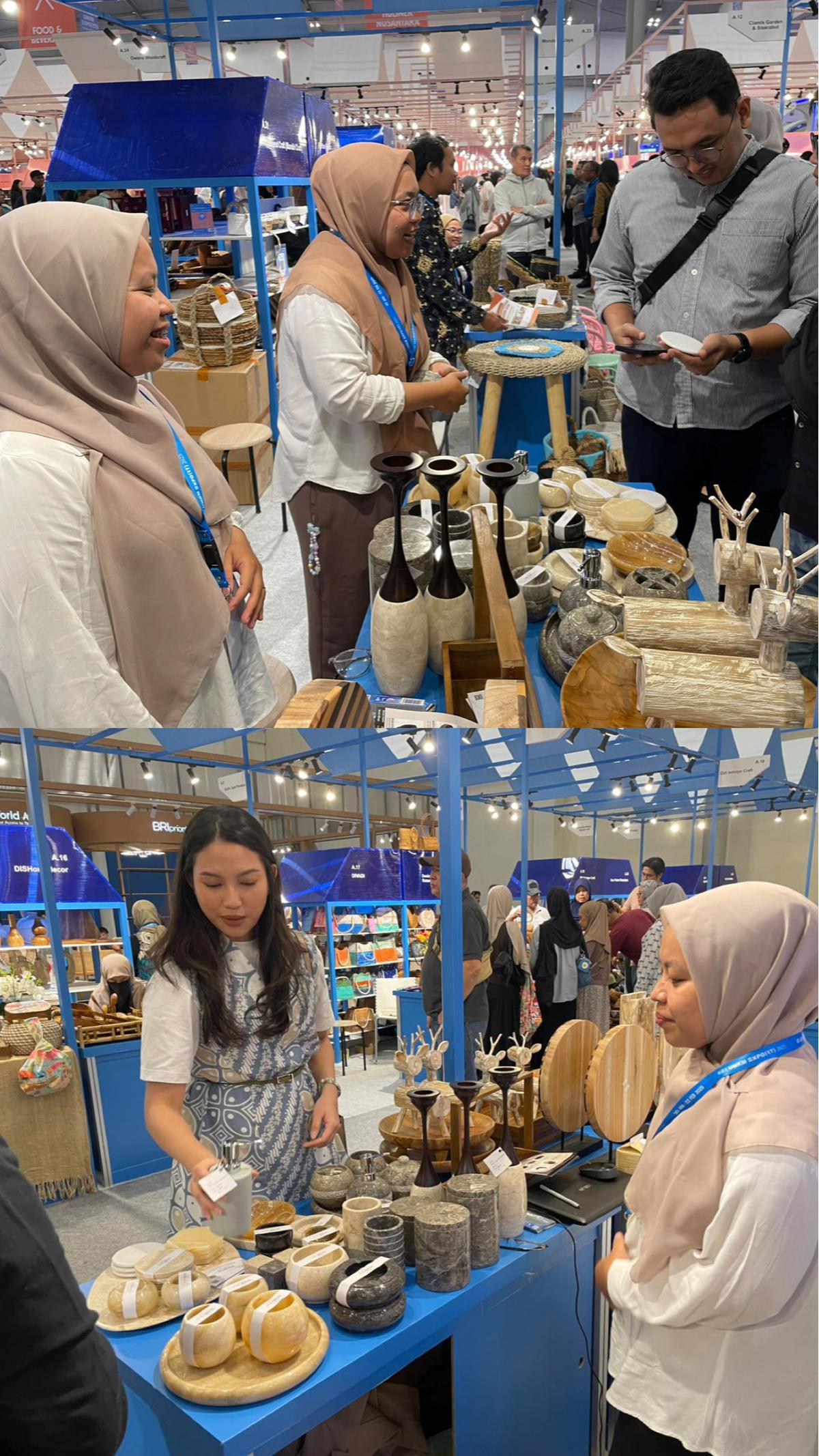 Intan Deco di BRI UMKM EXPO(RT) 2025