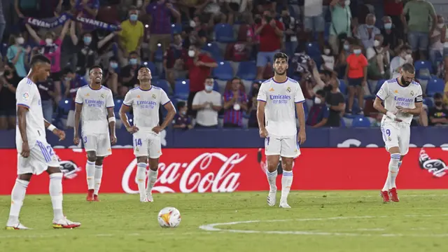 FOTO: Real Madrid Tertahan di Markas Levante