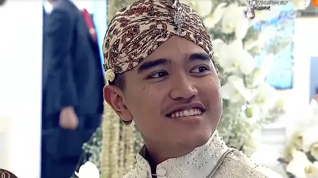 Kaesang Pangarep dan Erina Gudono menikah (Vidio/SCTV)