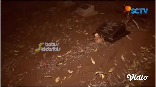 Jarang Diziarahi, Ini 6 Potret Makam Dorce Gamalama yang Amblas Diguyur Hujan
