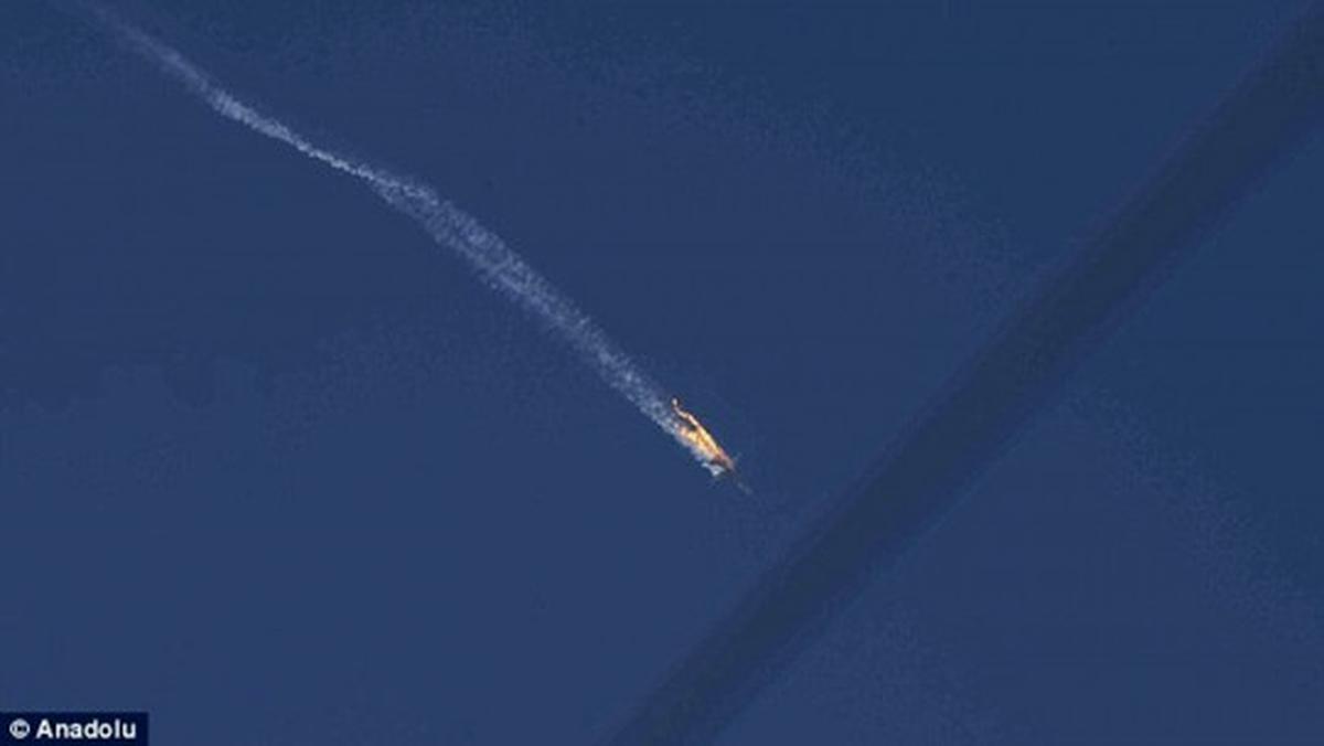 Ini Sukhoi Su-24 Rusia yang ditembak jatuh militer Turki