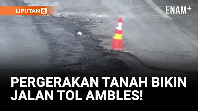 VIDEO: Jalan Tol Cileunyi-Sumedang-Dawuan Ambles!