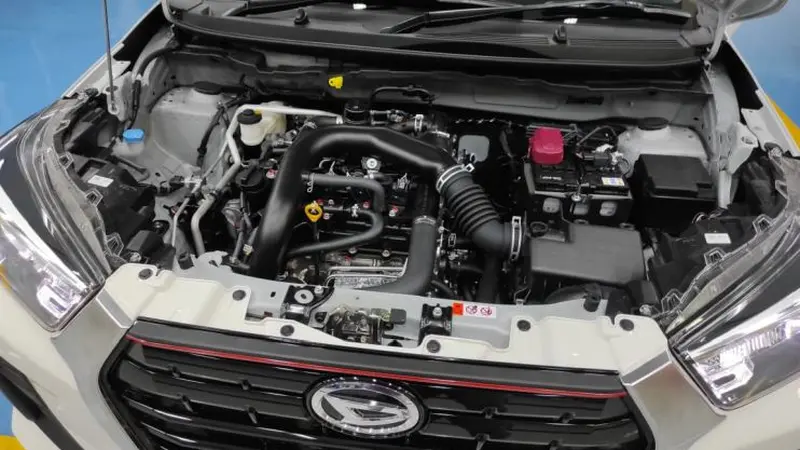 Mesin 1.0 liter turbo Daihatsu Rocky (Arief A/Liputan6.com)