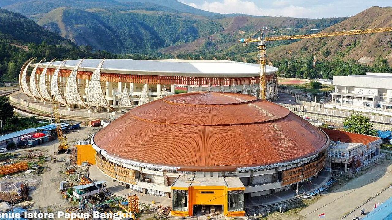Venue Istora Papua Bangkit. (Dok Kementerian PUPR)