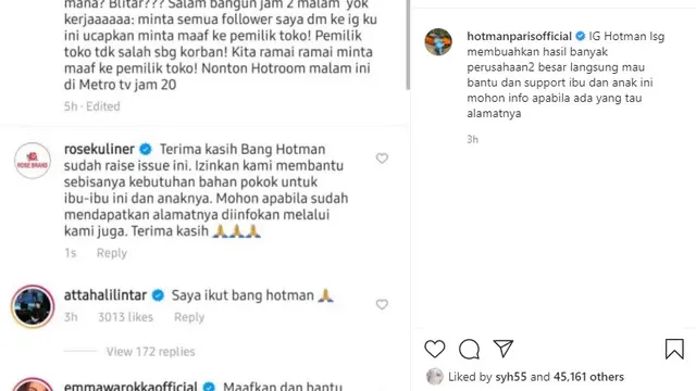 Hotman Paris (Foto: Instagram/@hotmanparisofficial)