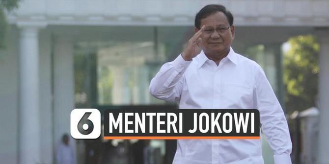 VIDEO: Jadi Calon Menteri Jokowi, Prabowo Janji Kerja Keras