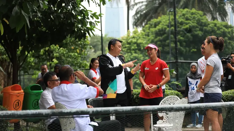 Menpora, Asian Games 2018, Tenis