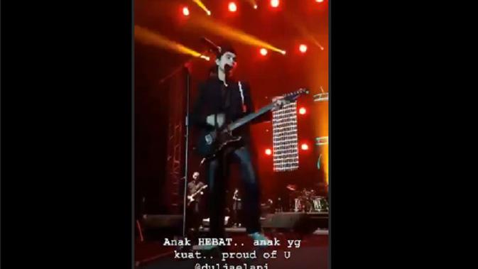 al ghazali menangis, mulan jameela beri reaksi