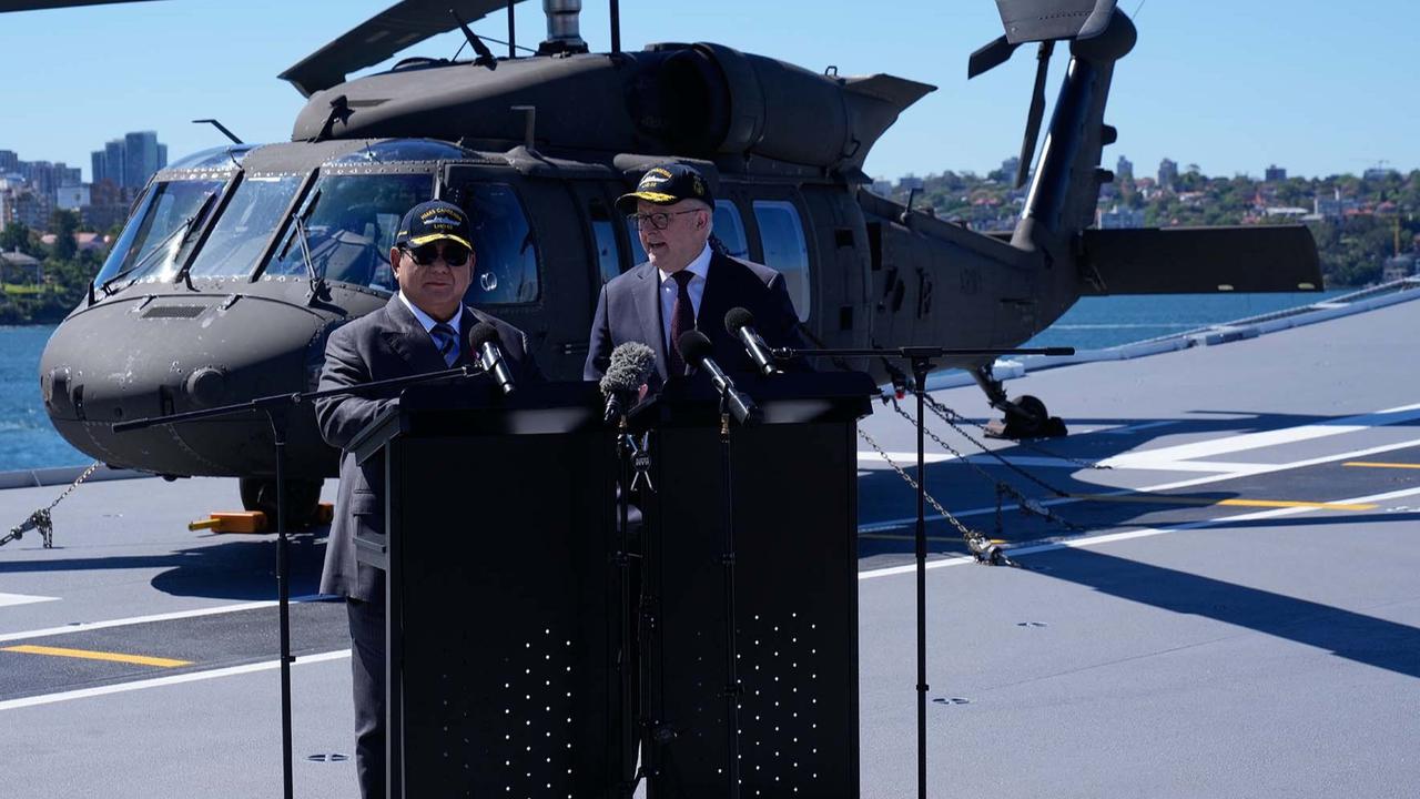 VIDEO: Terkejut! Insiden Tak Terduga saat Prabowo Mau Sambutan Dekat PM Australia