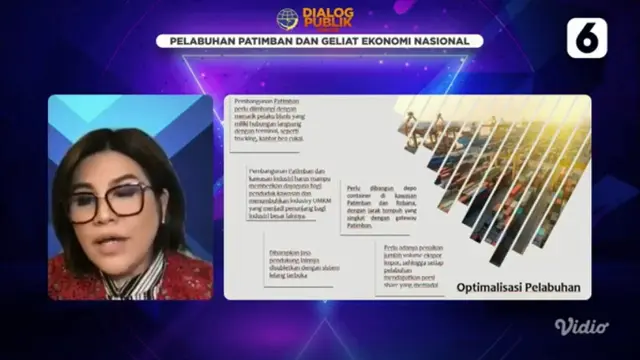 Ketua Umum Indonesian National Shipowners Association (INSA), Carmellita Hartoto