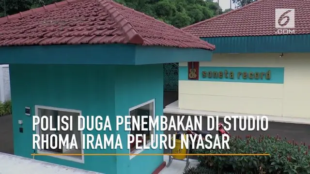 VIDEO: Penembakan di Studio Rhoma Irama Peluru Nyasar