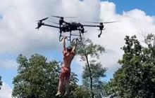VIDEO: Bisa-bisanya Drone Mahal Dipakai Buat Beginian Doang