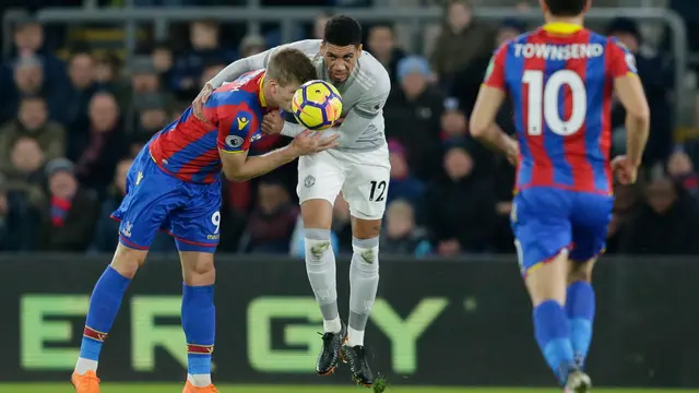 Dramatis, Manchester United Menang Tipis di Kandang Crystal Palace