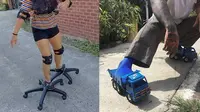 Terlalu Kreatif, Ini 6 Potret Sepatu Roda Ini Malah Nyeleneh