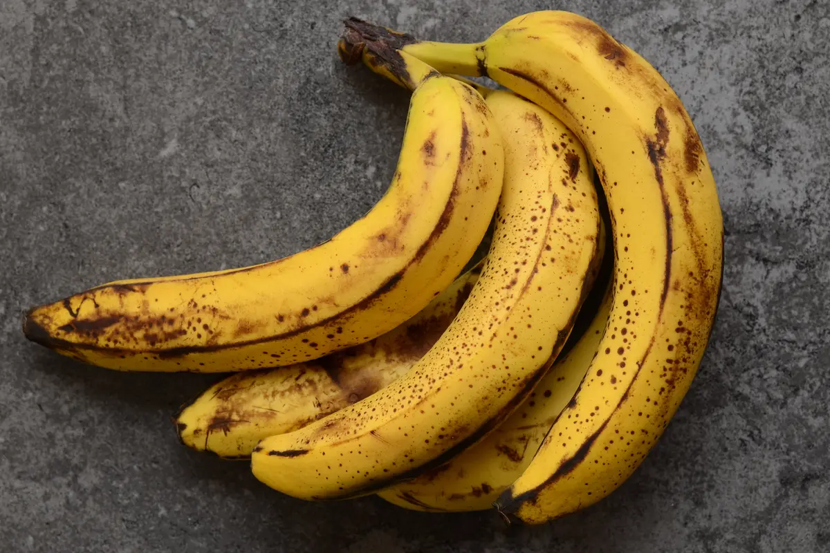 pisang terlalu matang