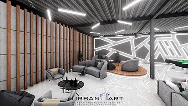7 Desain Kantor Baru Atta Halilintar, Punya Desain yang Moderen